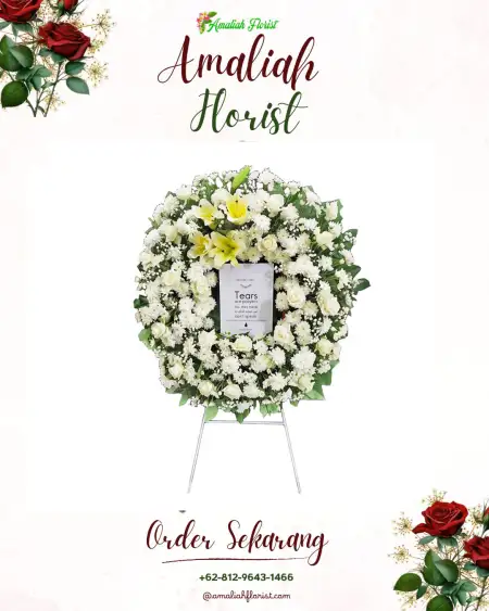 Krans Bunga Duka Getakan